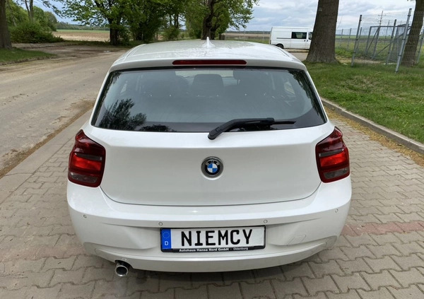 BMW Seria 1 cena 43900 przebieg: 112838, rok produkcji 2014 z Golina małe 742